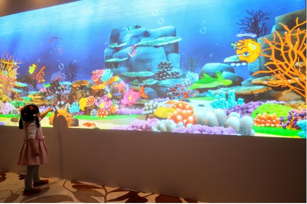 互動(dòng)多媒體投影，墻面互動(dòng)投影