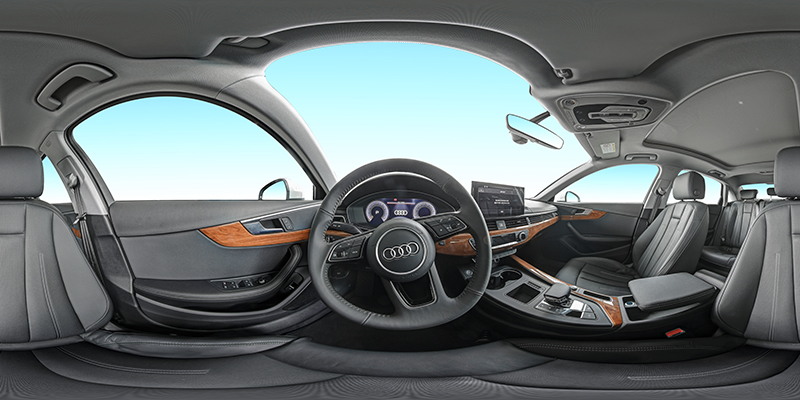奧迪汽車內(nèi)部全景漫游