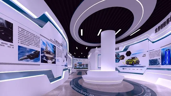 虛擬展廳重點展示區(qū)設計