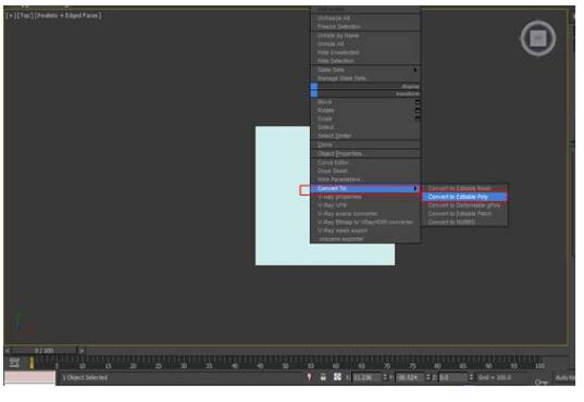 轉(zhuǎn)換為可編輯多邊形