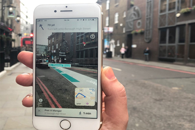 AR技術(shù)增強室內(nèi)和室外導(dǎo)航