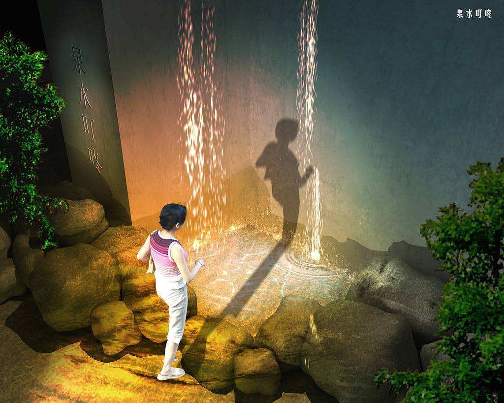 互動多媒體，墻面互動投影